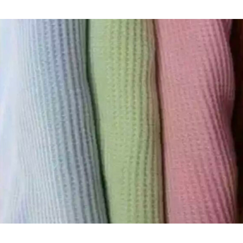 High Quality 100%Cotton Knitted Waffle Fabric 32s